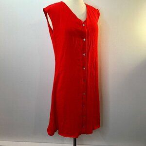 Nanette Lepore Women's Watermelon Punch Sleeveless Buttoned Dress - Size 8 - NWT